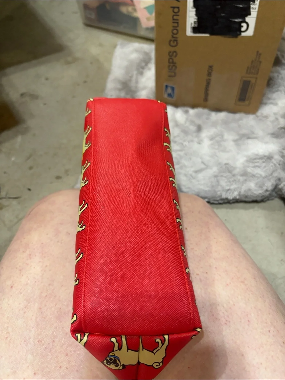 NWOT Tetro Pug Cosmetic Bag